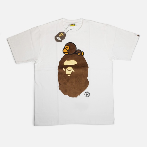 BAPE Boa Milo On Big Ape Tee - Picture 1 of 3